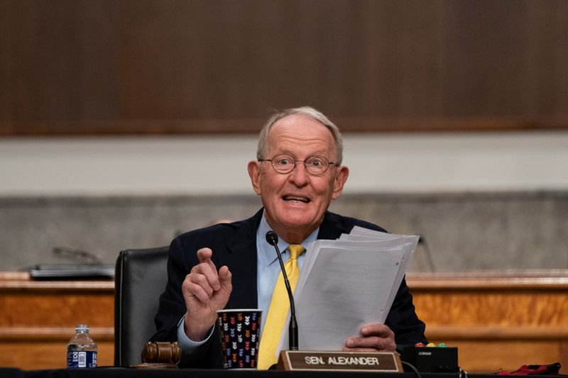FILE PHOTO: Fauci, Redfield testify at U.S. Senate hearing on