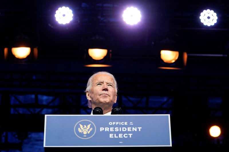 U.S. President-elect Joe Biden announces announces national security team at