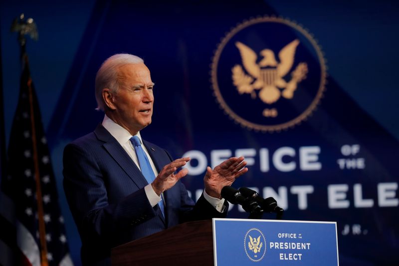 U.S. President-elect Joe Biden announces members of his administration in