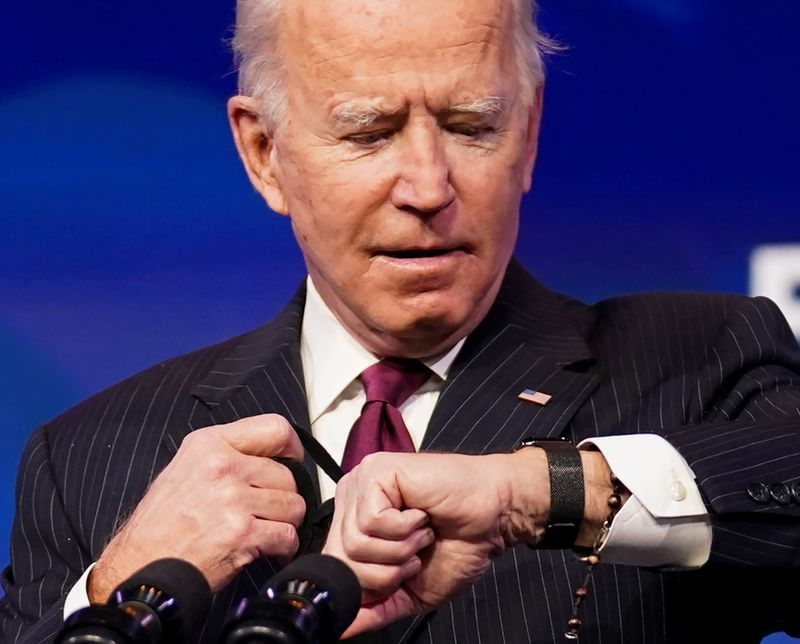 U.S. President-elect Joe Biden announces transportation secretary nominee Buttigieg at