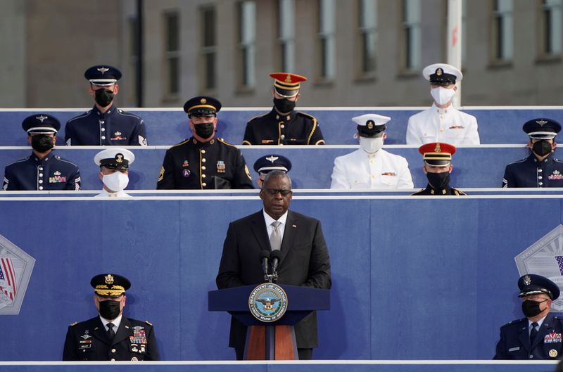 20th annual September 11 observance ceremony at the Pentagon in