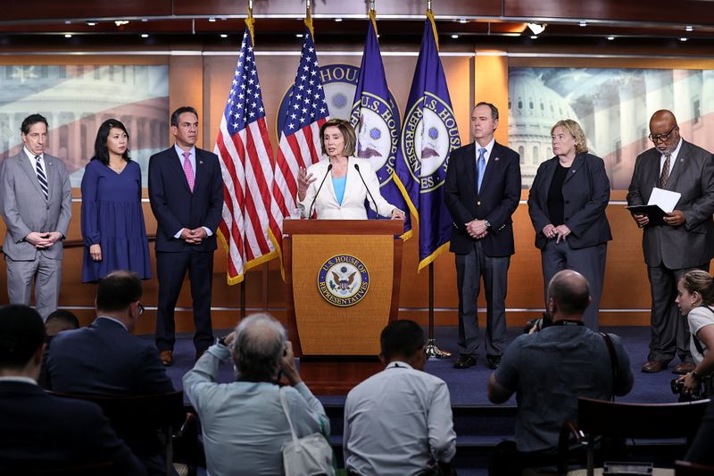 U.S. House Speaker Nancy Pelosi discusses formation of January 6