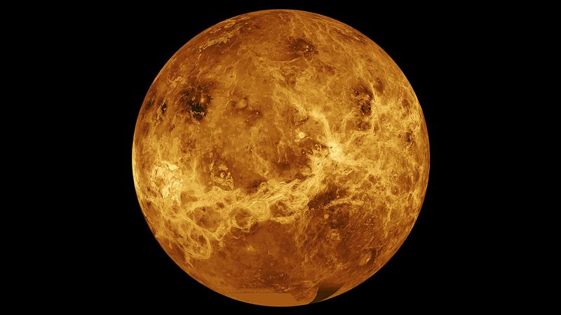 Data from NASA’s Magellan spacecraft and Pioneer Venus Orbiter is