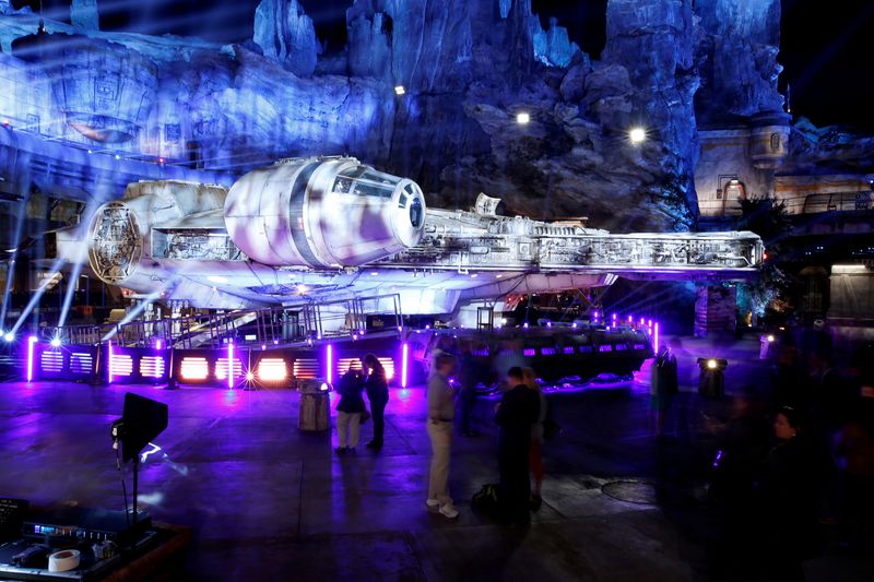 FILE PHOTO: Guests explore “Star Wars: Galaxy’s Edge” at Disneyland