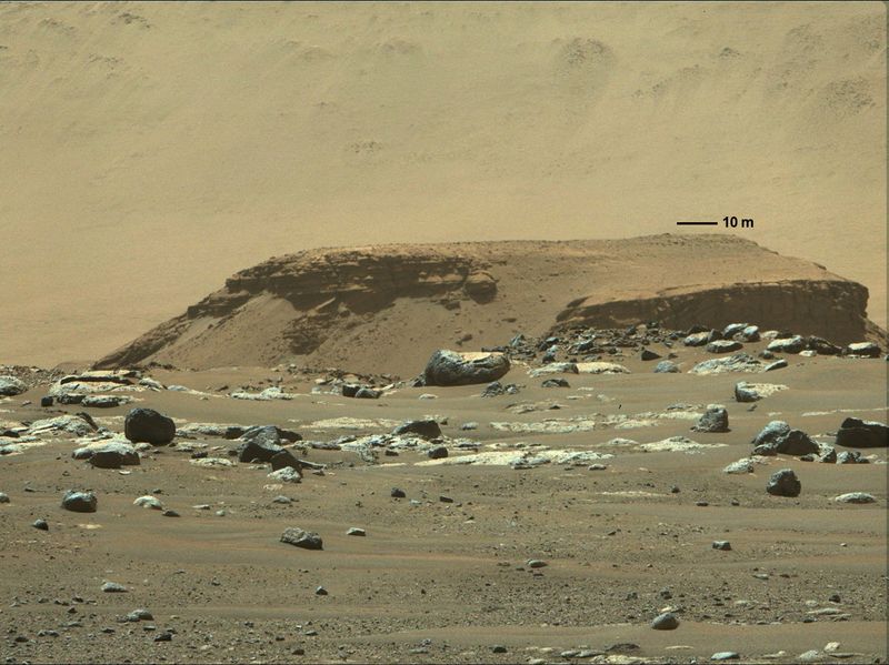 FILE PHOTO: NASA’s Mars rover Perseverance takes its first, short