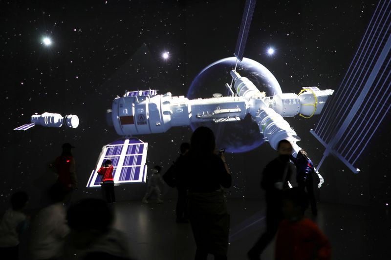 FILE PHOTO: China marks its Space Day
