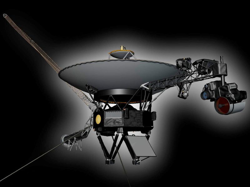 FILE PHOTO: Undated artist’s concept depicting NASA’s Voyager 1 spacecraft