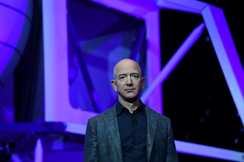 FILE PHOTO: Founder, Chairman, CEO and President of Amazon Jeff