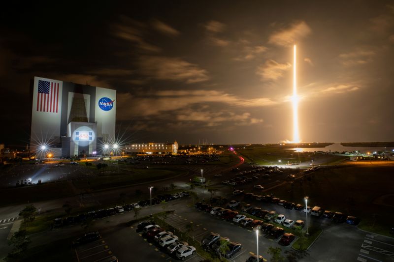 FILE PHOTO: SpaceX launch to International Space Station at NASA’s