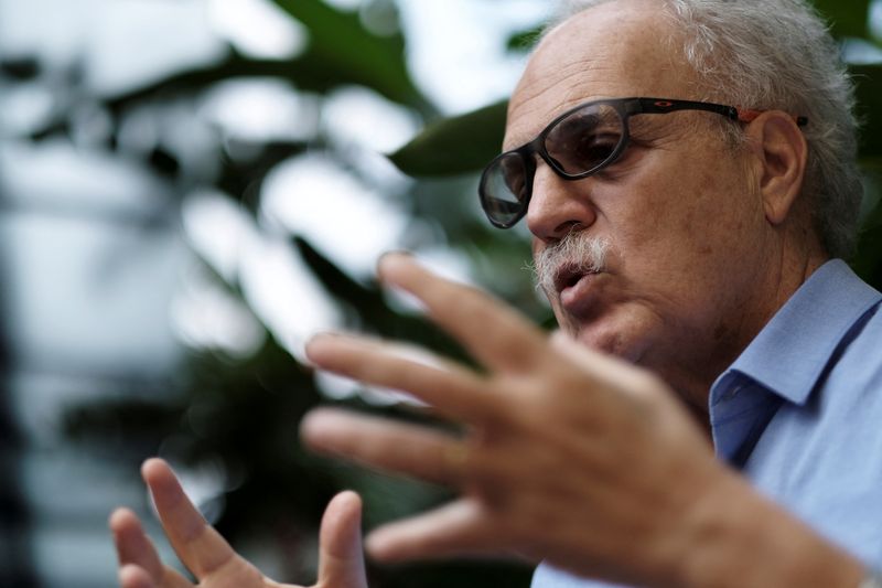 FILE PHOTO: Carlos Nobre talks during an interview with Reuters