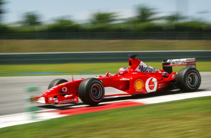 FILE PHOTO: Ferrari Formula One driver Rubens Barrichello of Brazil