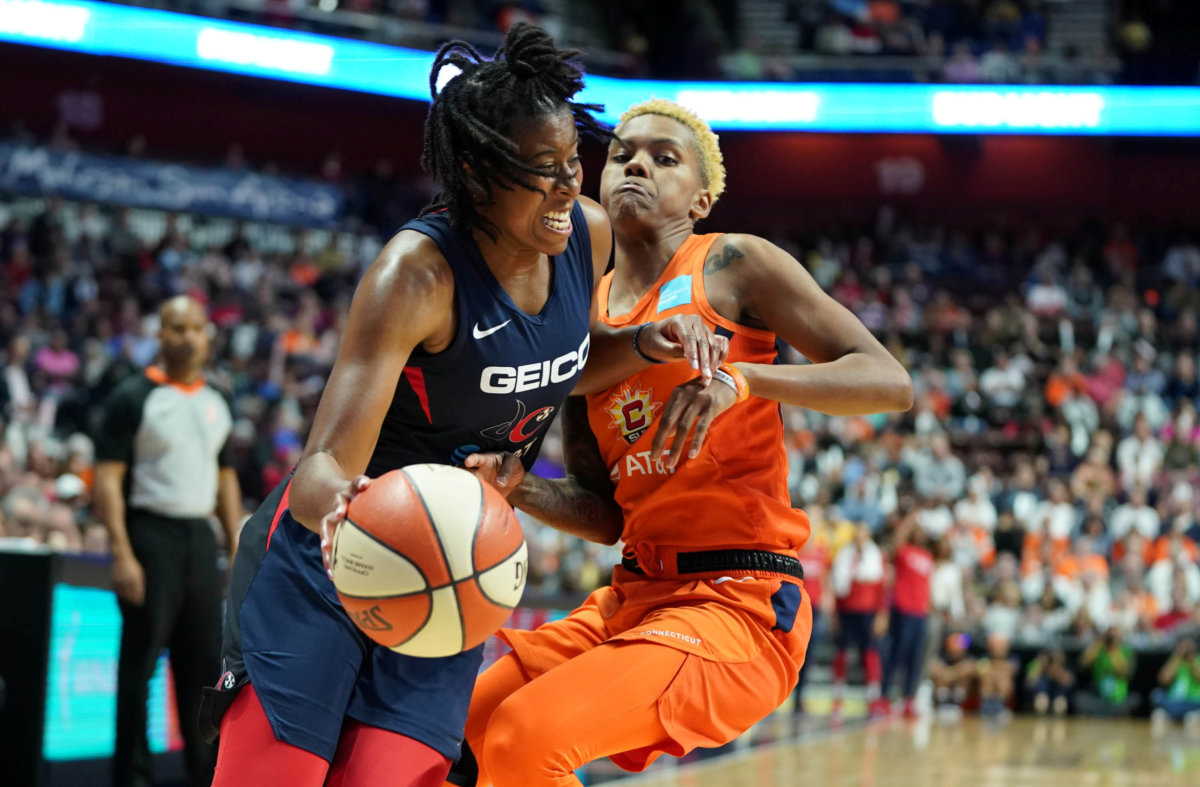 FILE PHOTO: WNBA: Finals-Washington Mystics at Connecticut Sun
