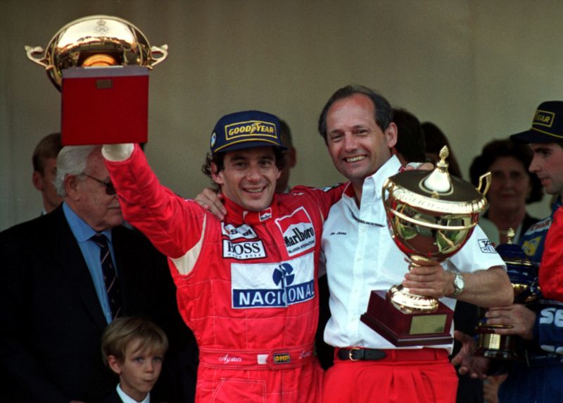 FILE PHOTO: Died on May 1, 1994: Ayrton Senna, Brazilian