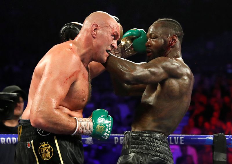 FILE PHOTO: Deontay Wilder v Tyson Fury – WBC Heavyweight