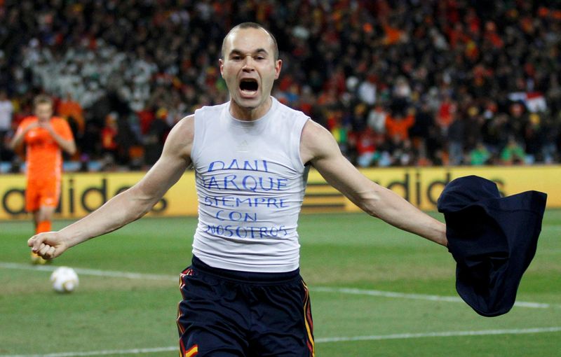 FILE PHOTO: Born on May 11, 1984: Andres Iniesta, Spanish