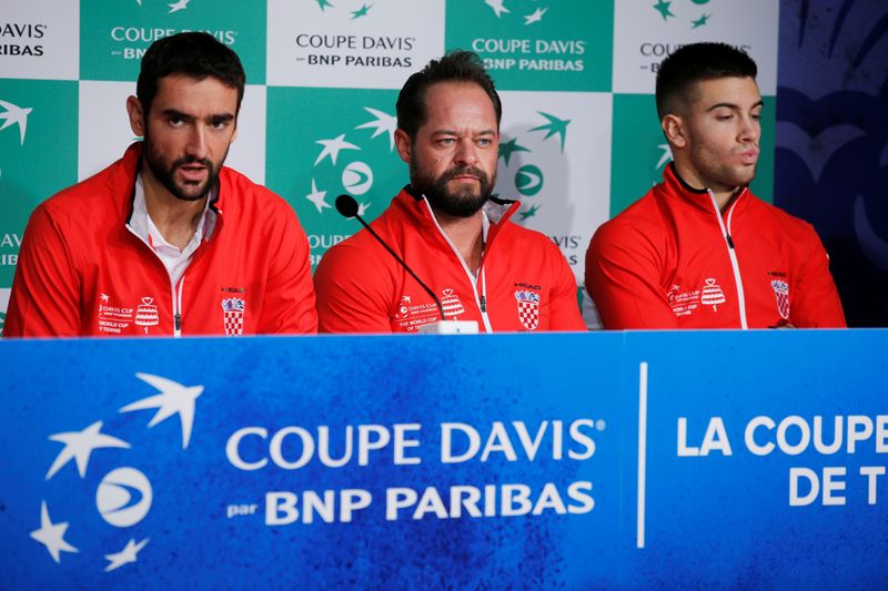 Davis Cup Final Draw – France v Croatia