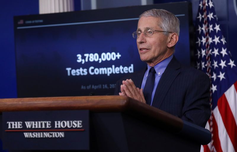 National Institute of Allergy and Infectious Diseases Director Anthony Fauci