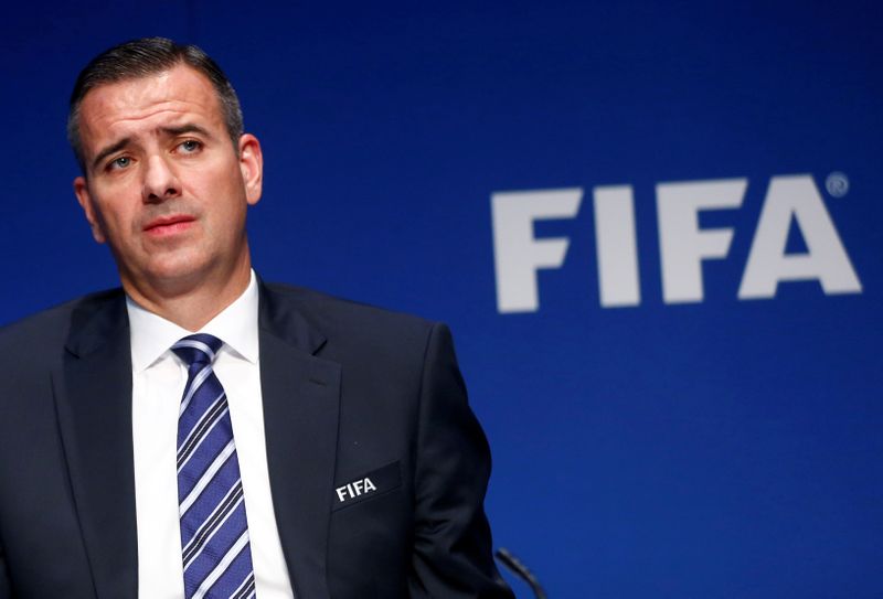 FILE PHOTO: FIFA’s acting secretary general Kattner attends a news
