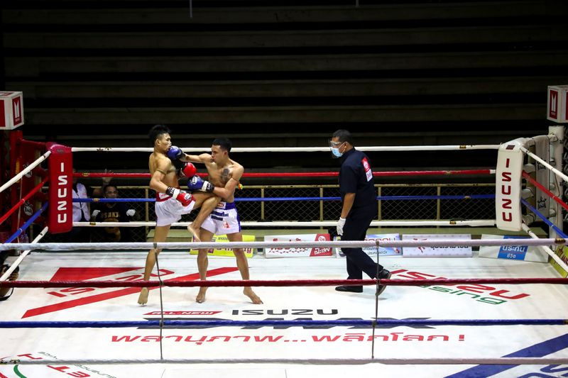 Muaythai boxers return to fight for the first time after