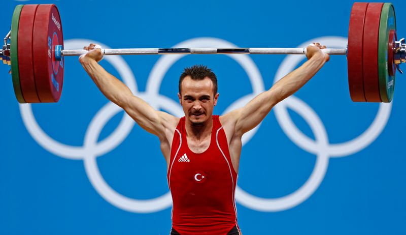 Turkey’s Mete Binay competes on the men’s 69Kg Group A