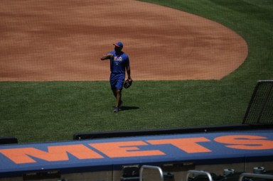 MLB: New York Mets-Workouts