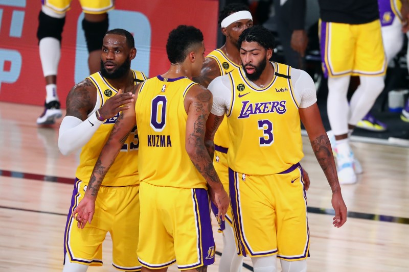NBA: Playoffs-Portland Trail Blazers at Los Angeles Lakers