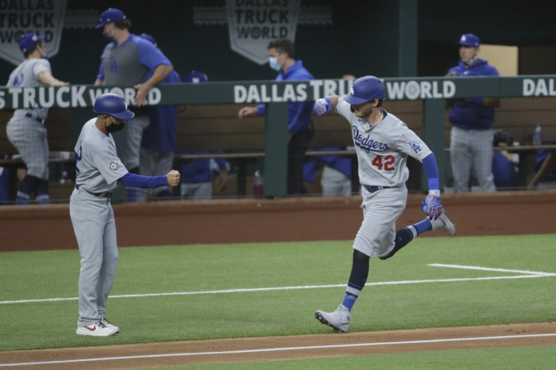 MLB: Los Angeles Dodgers at Texas Rangers