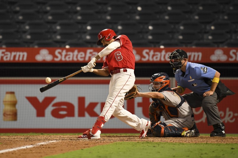 MLB: Game Two-Houston Astros at Los Angeles Angels