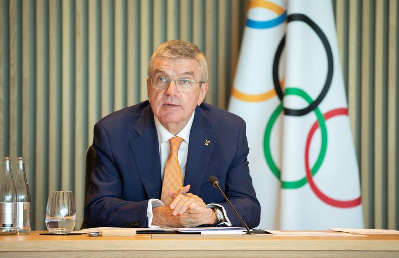 IOC Executive Board Meeting at Olympic House in Lausanne