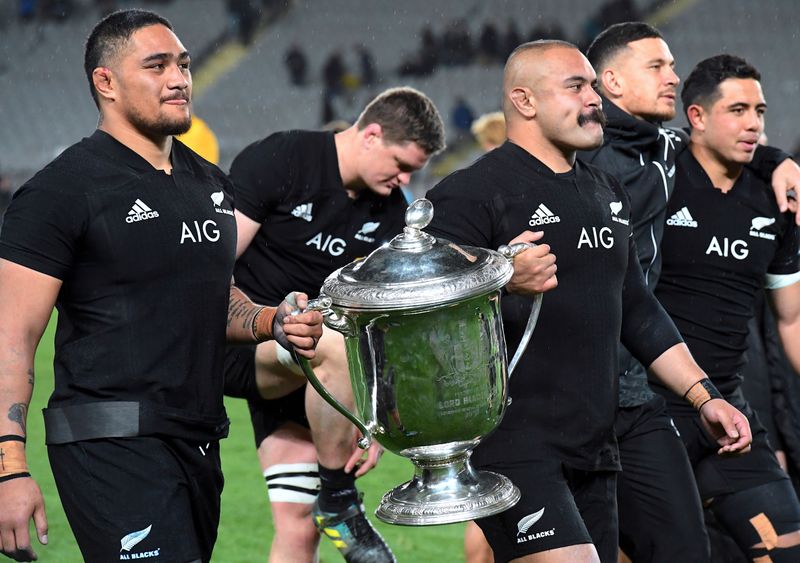 FILE PHOTO: Rugby Union – 2018 Bledisloe Cup Rugby Championship