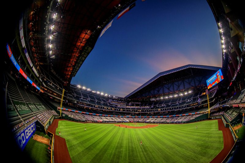 FILE PHOTO: MLB: Oakland Athletics at Texas Rangers