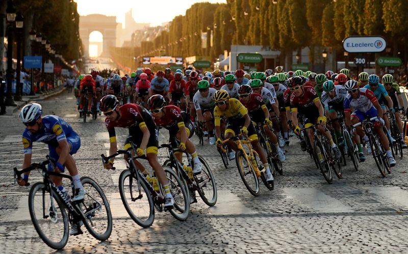 Only 5,000 spectators allowed onto Champs-Elysees for Tour de France ...