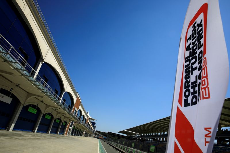 A general view of Intercity Istanbul Park ahead of Formula