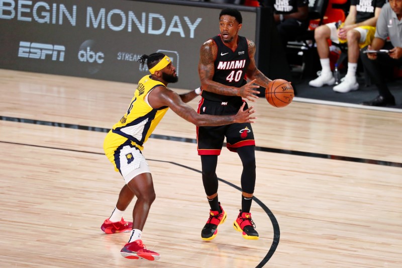 FILE PHOTO: NBA: Miami Heat at Indiana Pacers