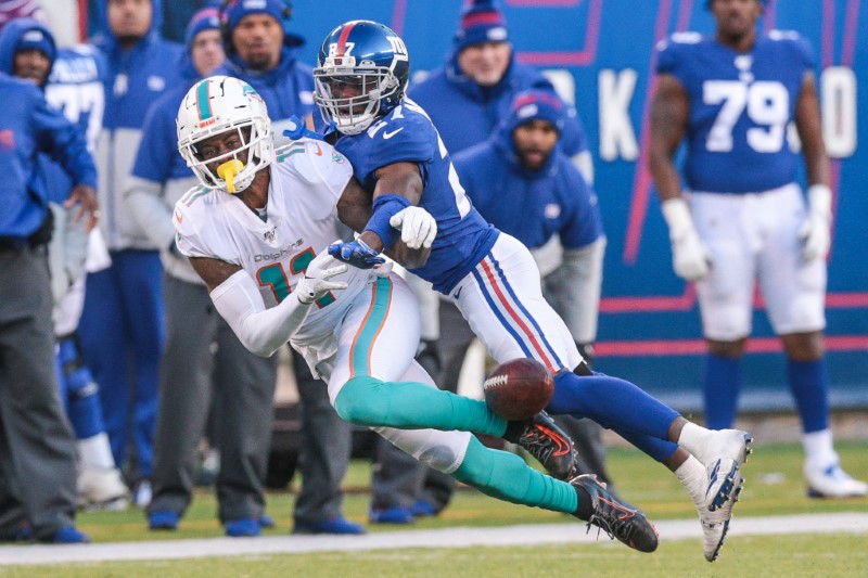 NFL: Miami Dolphins at New York Giants