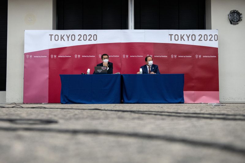 Olympics-Tokyo 2020 organisers hold news conference following Executive Board meeting