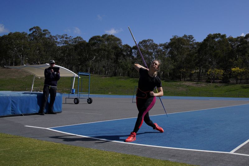 Javelin world champion alters Olympic training amidst the spread of