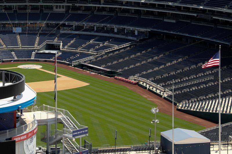FILE PHOTO: Nationals Park is seen after MLB owners reportedly