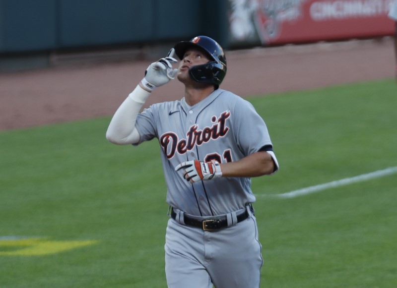 MLB: Detroit Tigers at Cincinnati Reds