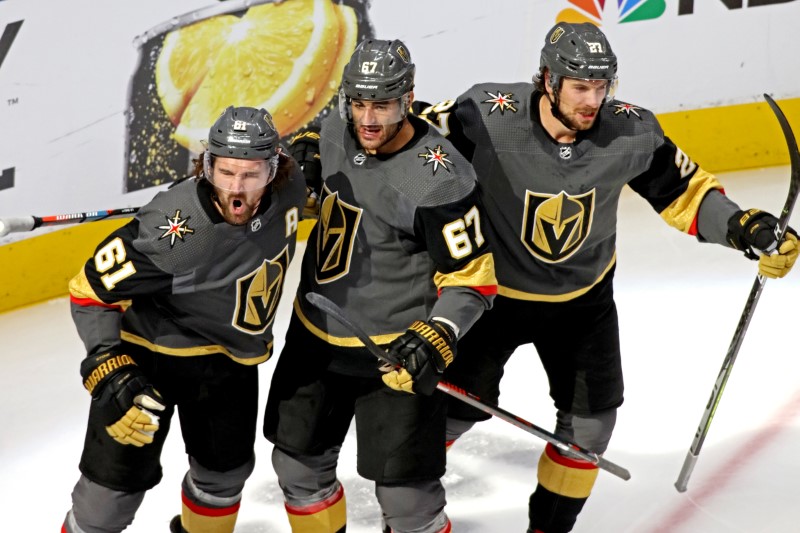 NHL: Stanley Cup Playoffs-Chicago Blackhawks at Vegas