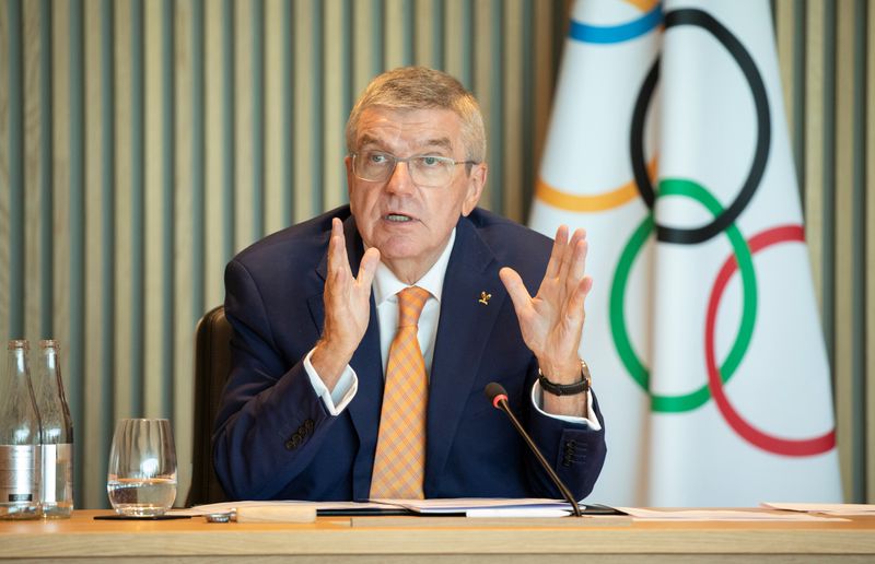 FILE PHOTO: IOC Executive Board Meeting at Olympic House in