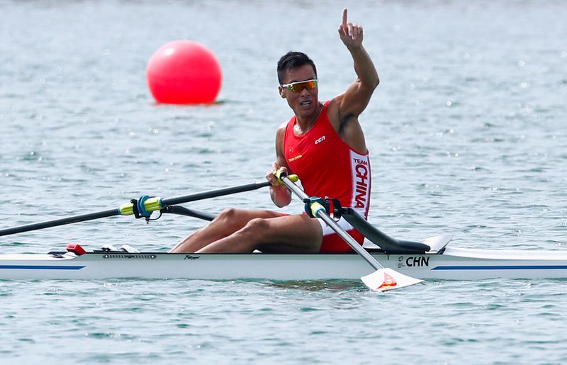 FILE PHOTO: Rowing – 2018 Asian Games – Men’s Single