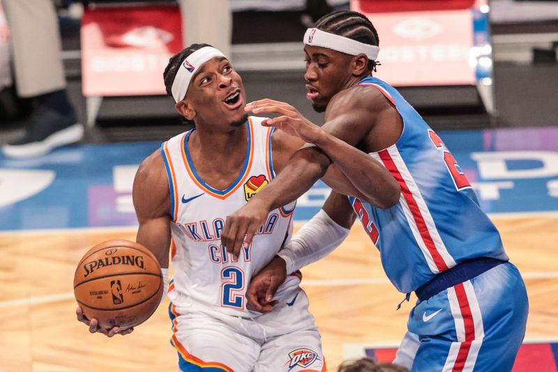 NBA: Oklahoma City Thunder at Brooklyn Nets