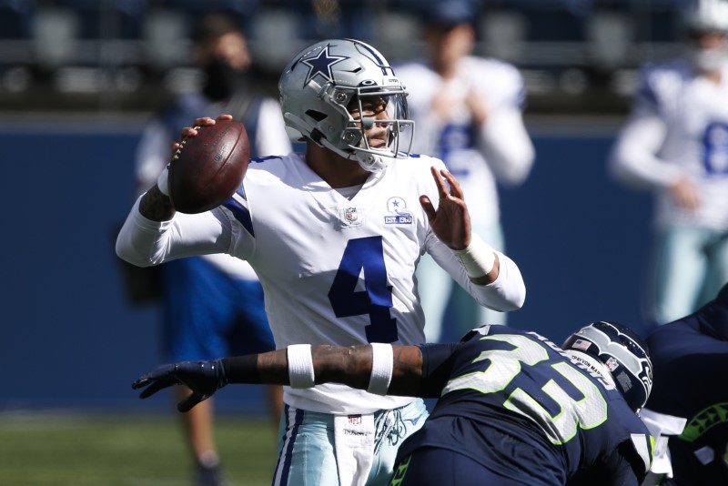 FILE PHOTO: NFL: Dallas Cowboys at Seattle Seahawks