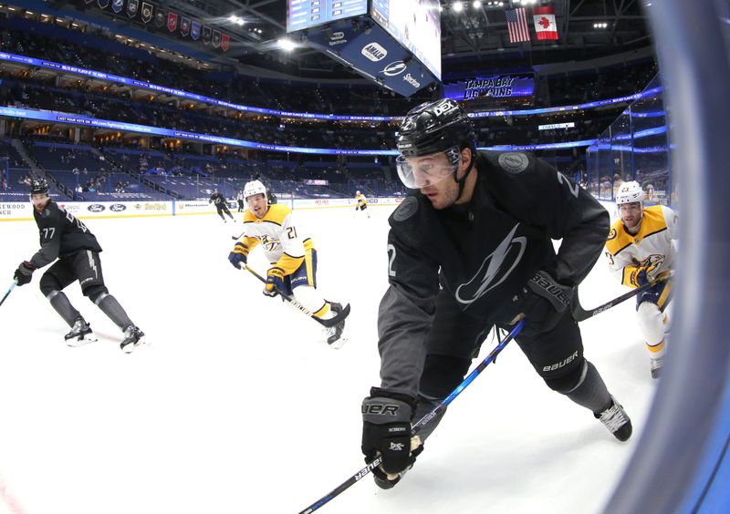 NHL: Nashville Predators at Tampa Bay Lightning