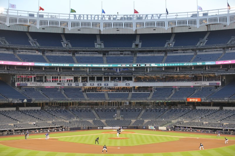MLB: Exhibition-New York Mets at New York Yankees