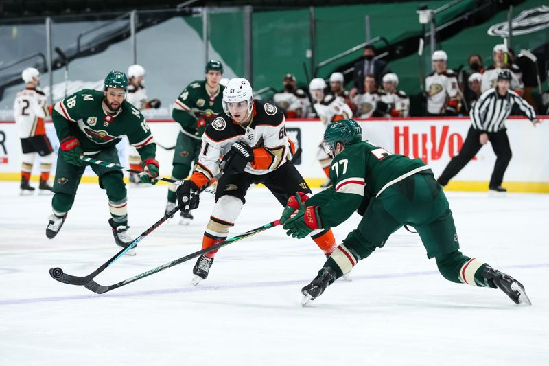 NHL: Anaheim Ducks at Minnesota Wild