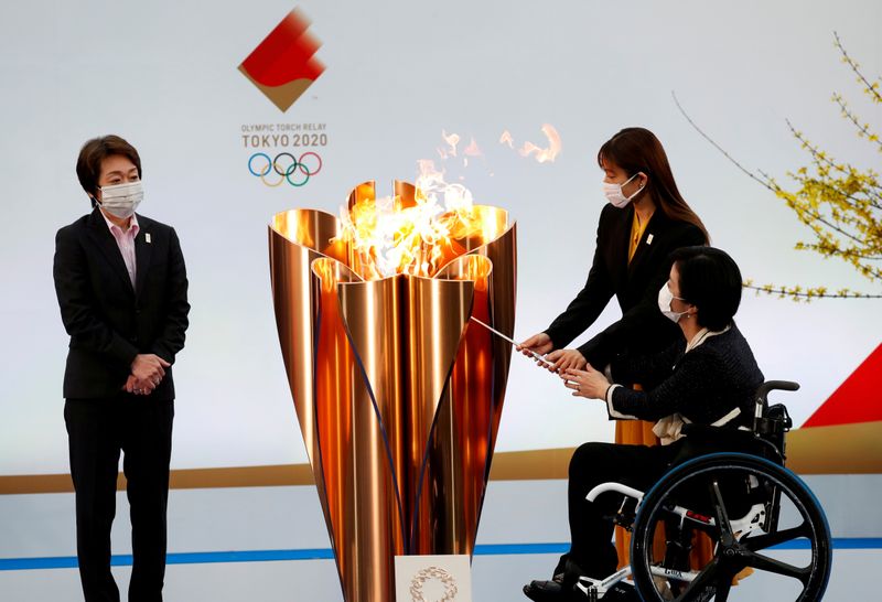 FILE PHOTO: Tokyo 2020 Olympic torch relay