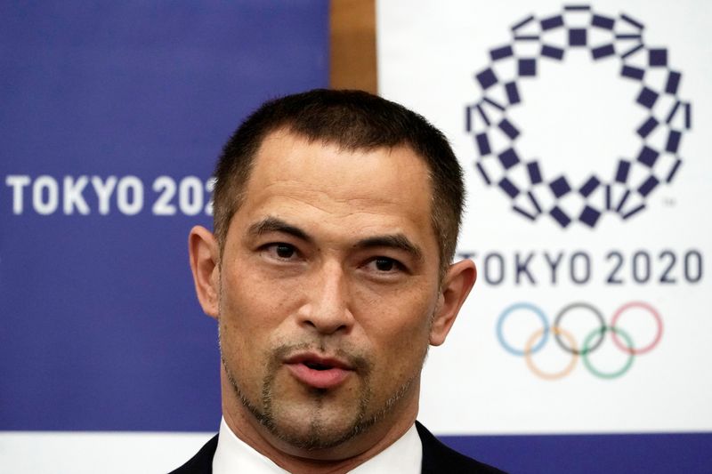 FILE PHOTO: Murofushi, sports director for Tokyo 2020 Olympic Games