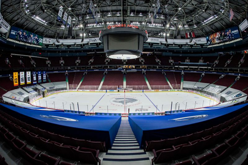 FILE PHOTO: NHL: Calgary Flames at Vancouver Canucks